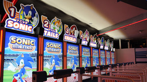 Sonic dans l'arcade moderne