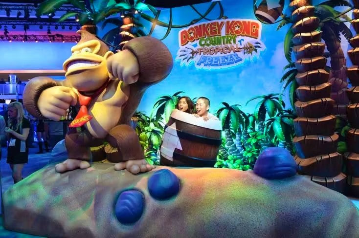 Universal Studios Tokyo : La zone Donkey Kong a ouvert