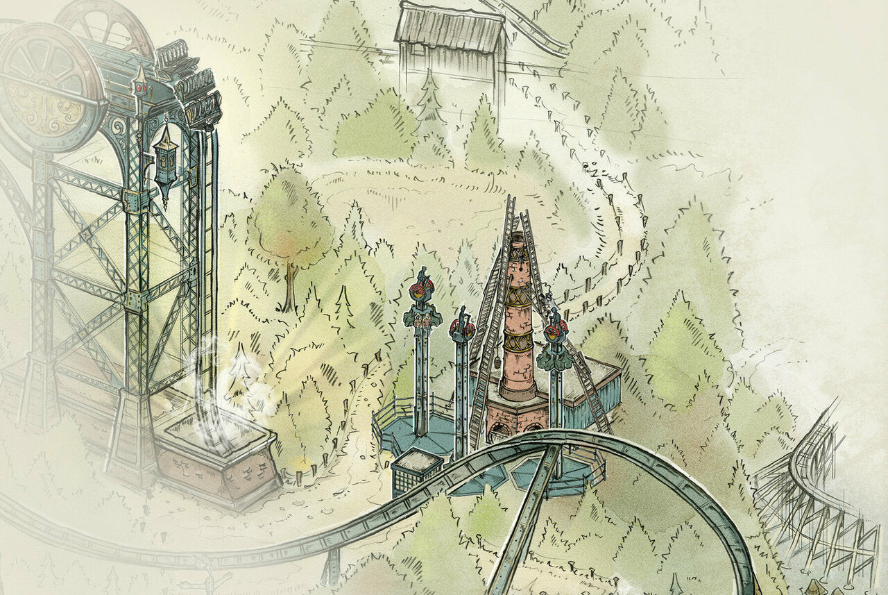 Une tour de chute à Efteling