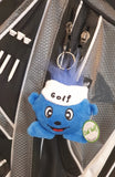 Porte-clé de sac de golf