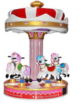 Petit Carrousel Poneys Six Personnes
